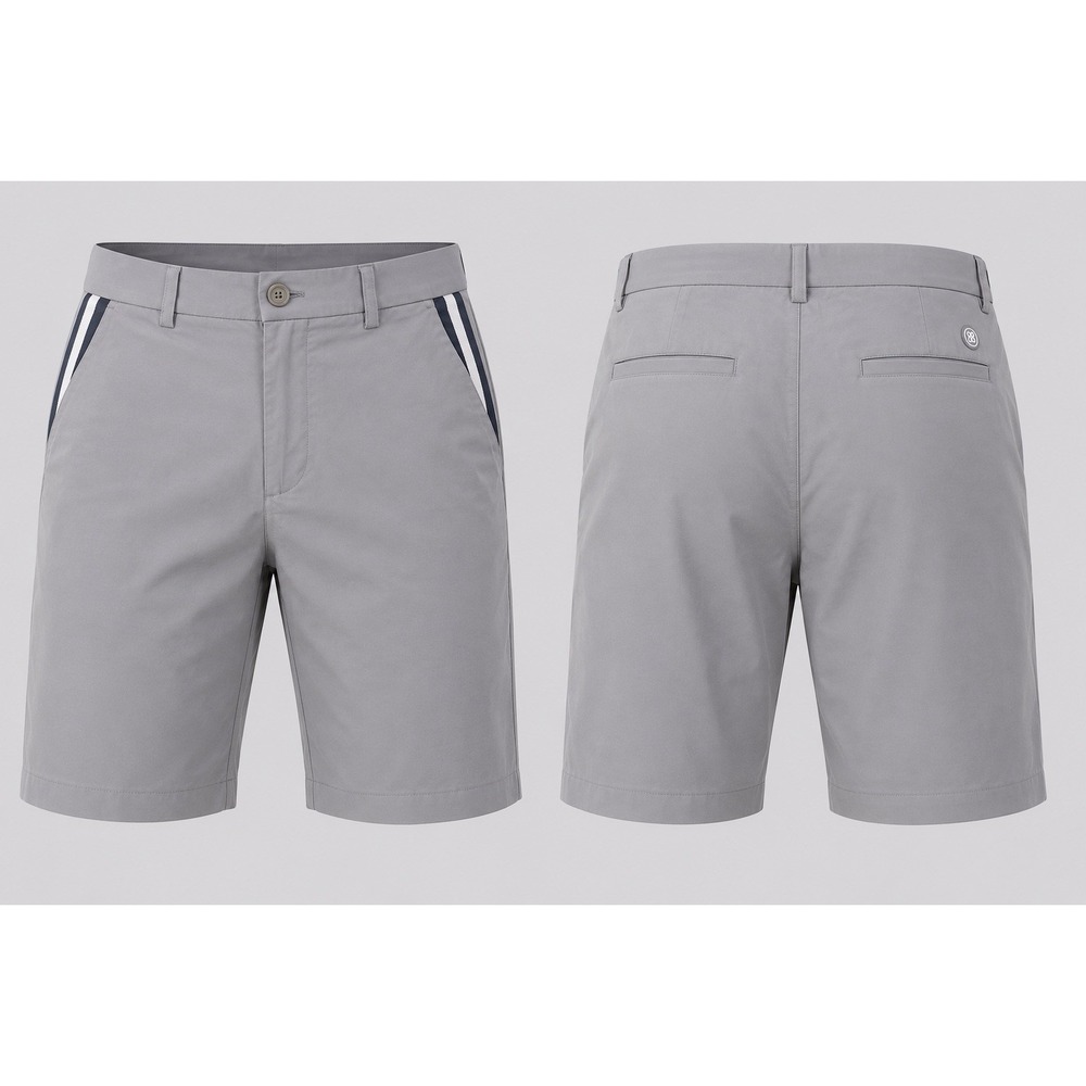 G/fore Maverick Hybrid Golf Shorts Mens 34 GRAY Khaki Stretch Performance G4